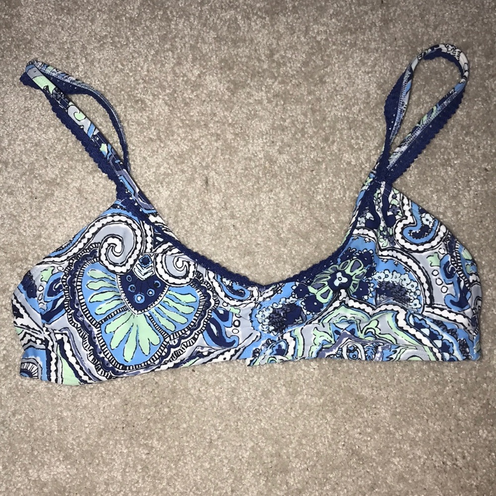 Blue swimsuit